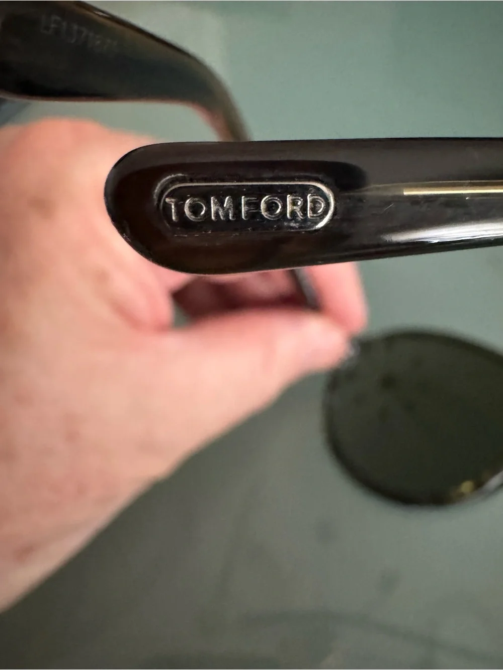 Tom Ford Men's Mirrored Aviator Sunglasses in Black Frame